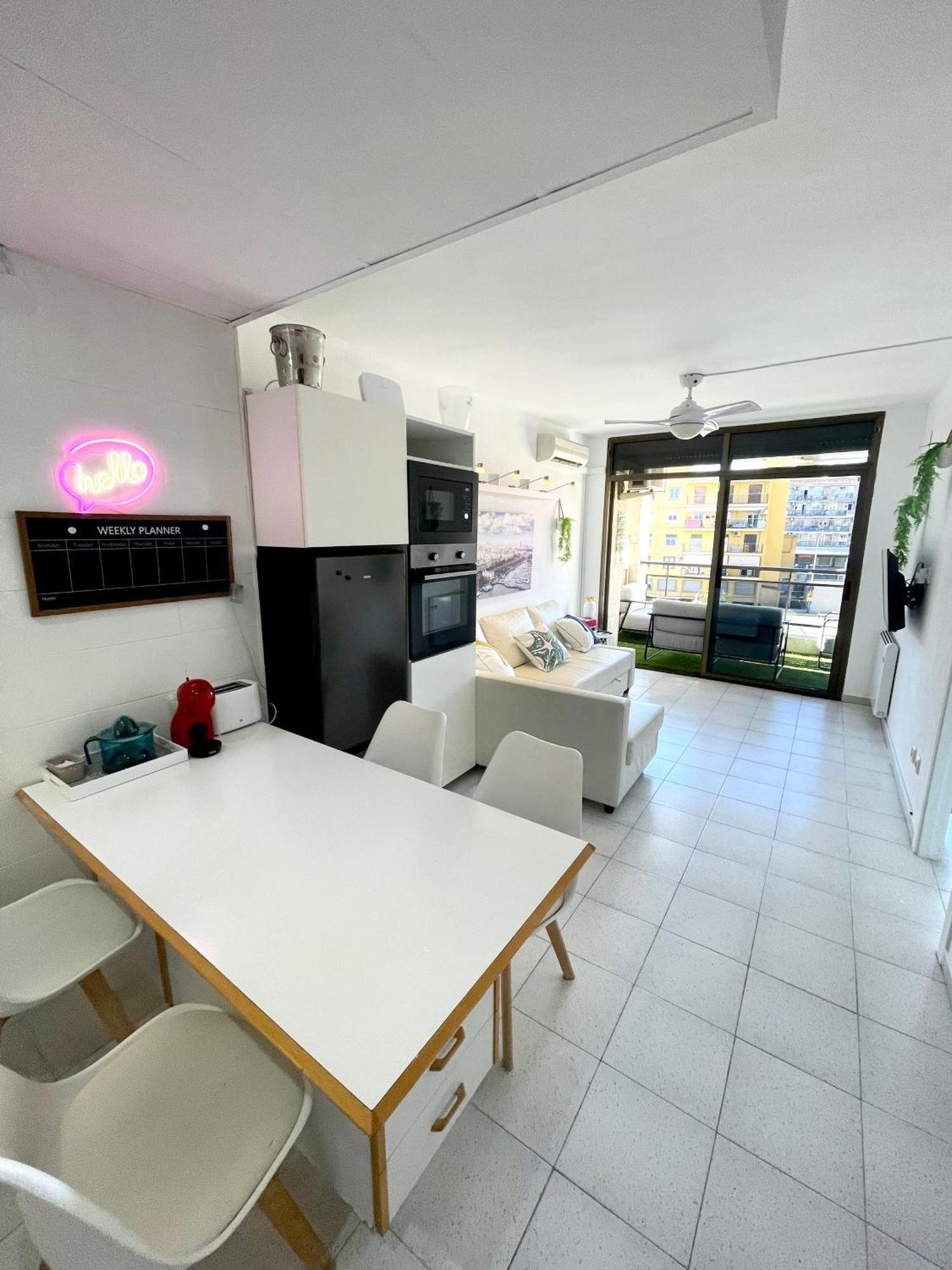 Apartemento Piscina Centro Calella 3 Min Playa Εξωτερικό φωτογραφία